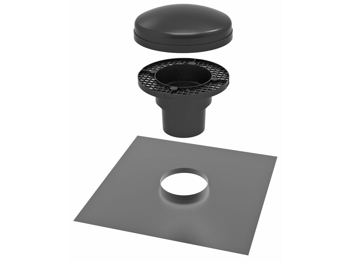 Omega Exhaust Vent 6" Surf Mist BAL from Reece