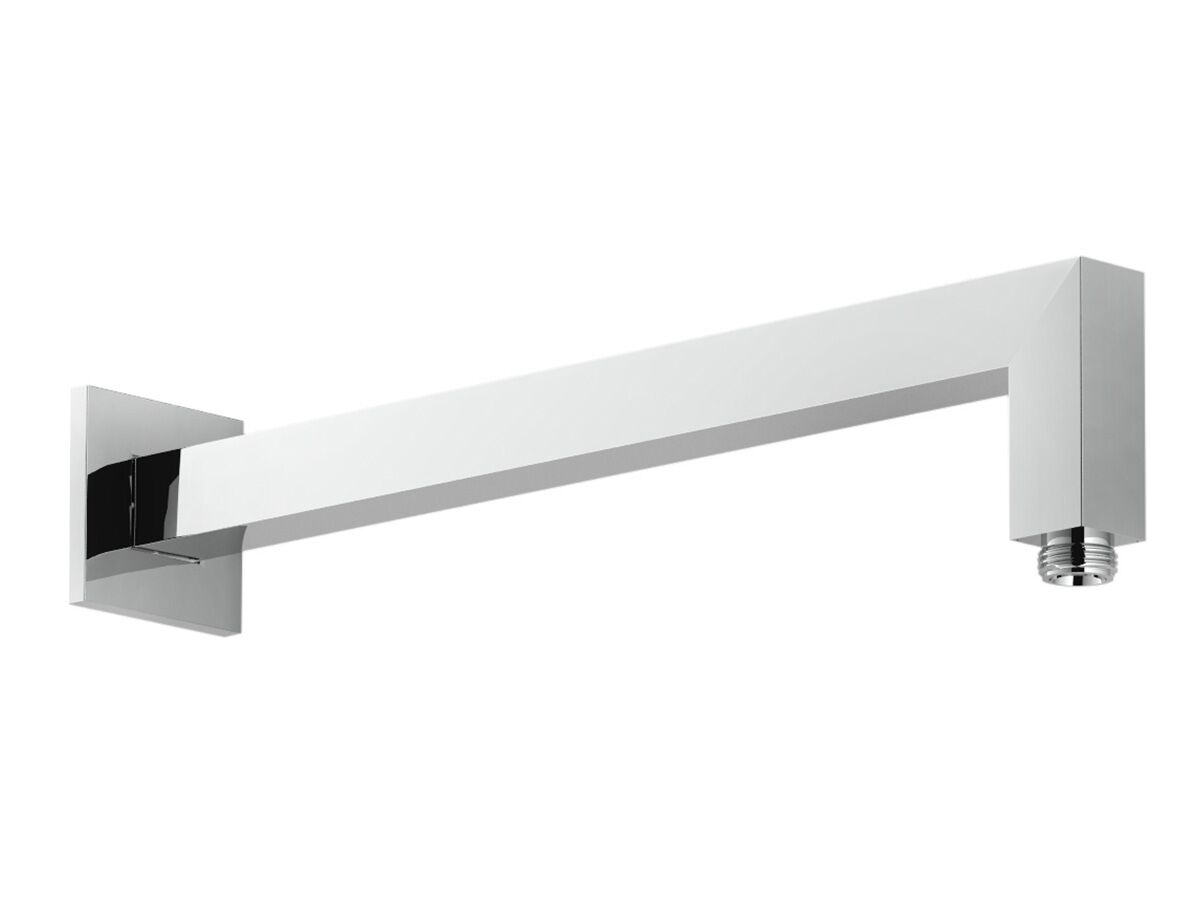 Teknobili Plus (Solido) Square Wall Shower Arm Chrome from Reece