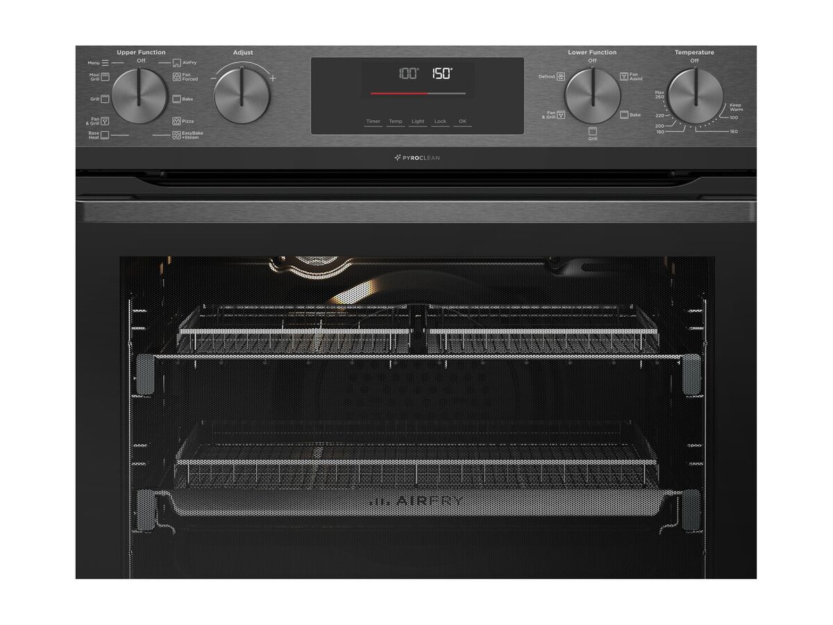 Westinghouse WVEP6727DD 60cm 10/5 Function Pyrolytic Duo Oven with ...