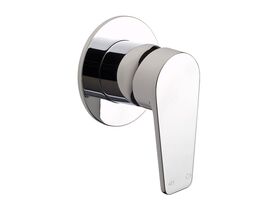 Yeva Shower Mixer with Round Plate Chrome