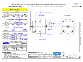 Specification Sheet - Fasco Fan Motor 180W 415V 8061S107-02S