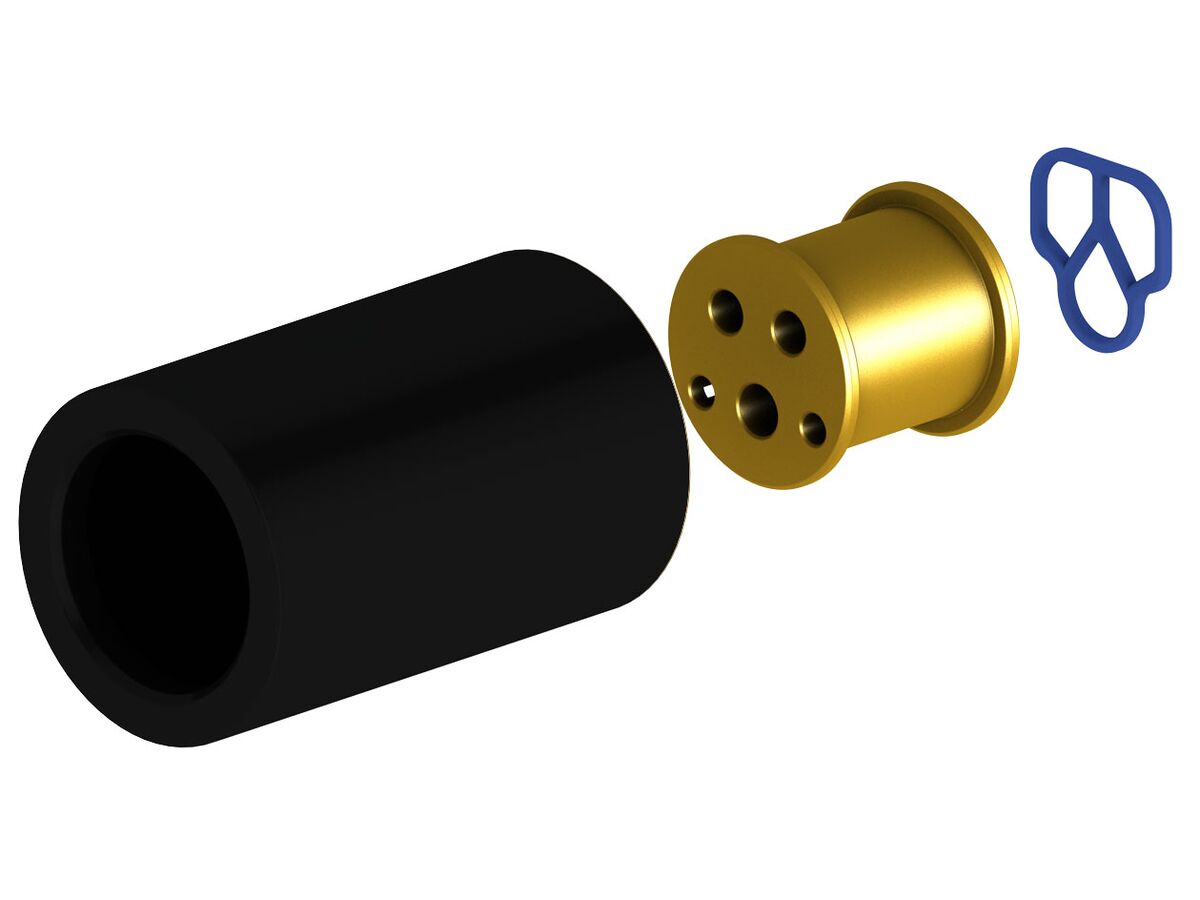 Mizu Drift MK2 Shower Mixer Body Extension Matte Black from Reece