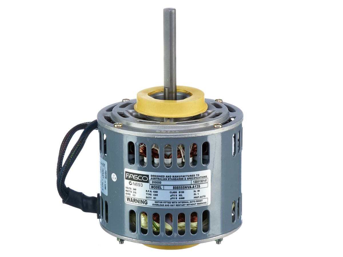 Fasco Fan Motor 240V 3 Speed 315W 808555NVAA13S from Reece