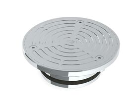 Stainless Steel Cleanout Round PVC/HDPE/CU 150mm x 100mm