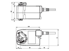 Smart Temp Belimo Actuator 24V TF-24
