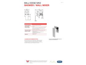 Technical Guide - Milli Edge MK2 Shower / Bath Mixer Chrome