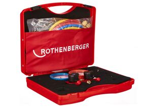 Rothenberger Dual Gas Manifold with 1.5mm Hoses