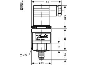 Danfoss Pressure Transmitter AKS 3000