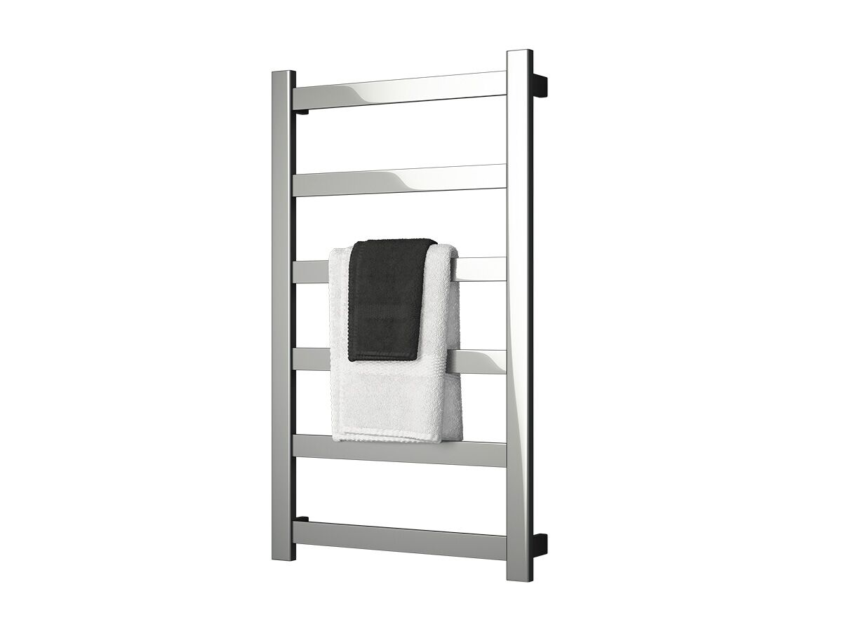 Milli Edge MK2 Non Heated / Heated Towel Rail 600mm x 1020mm Polished Stainless Steel