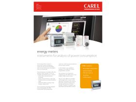 Specification Sheet - CAREL 3 Phase Modbus Power Meter MT300W3200