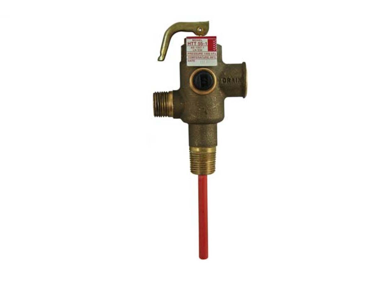 RMC Temp Relief Valve 1400Kpa 15mm HTT55-1
