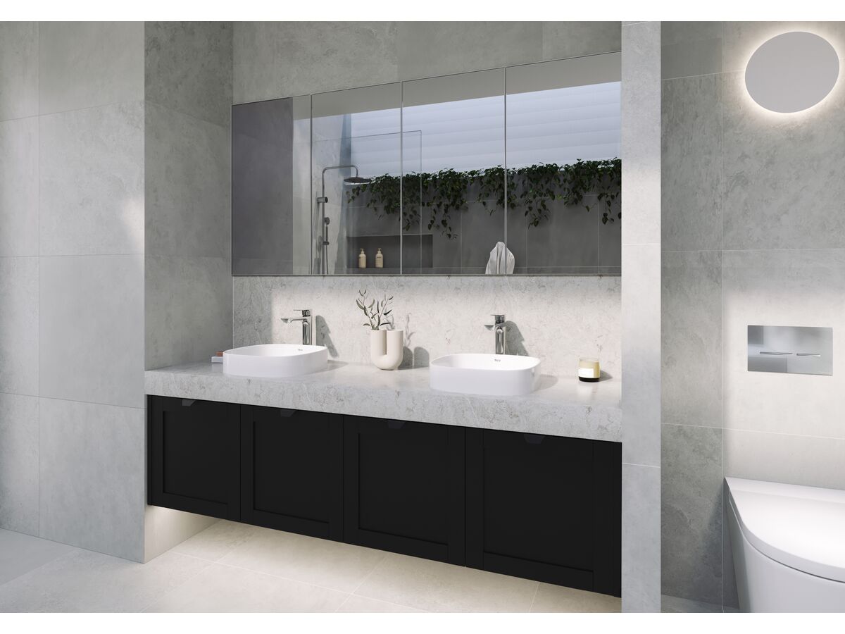 Milli Trace Medium Height Basin Mixer Chrome (5 Star) from Reece