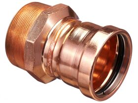 >B< Press Water Male Coupling 80mm x 3" BSP"