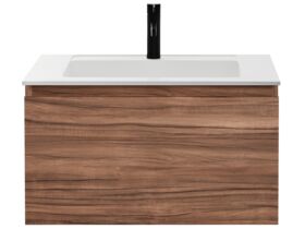 Tasca Slimline Wall Hung Vanity Unit Single Bowl 750mm