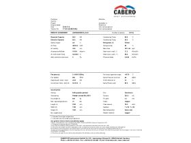 Specification Sheet - Cabero Condenser ACHSD099KB/2L-26D R410a