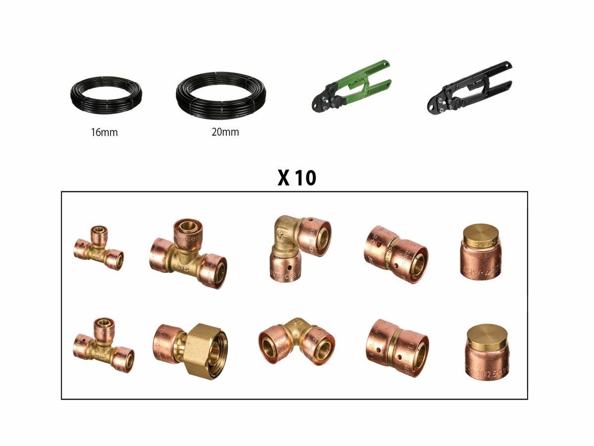 Auspex Manual Starter Kit & Fittings from Reece