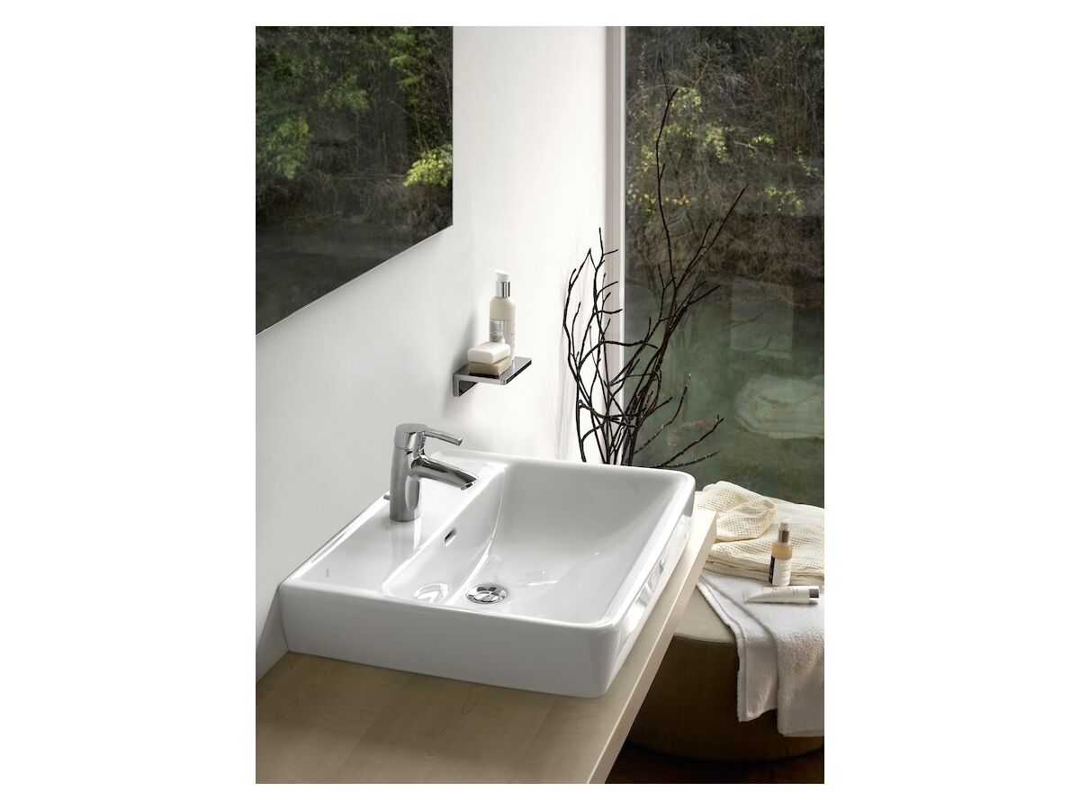 LAUFEN Pro A Wall / Counter Basin 1 Taphole with Overflow 650x480 White