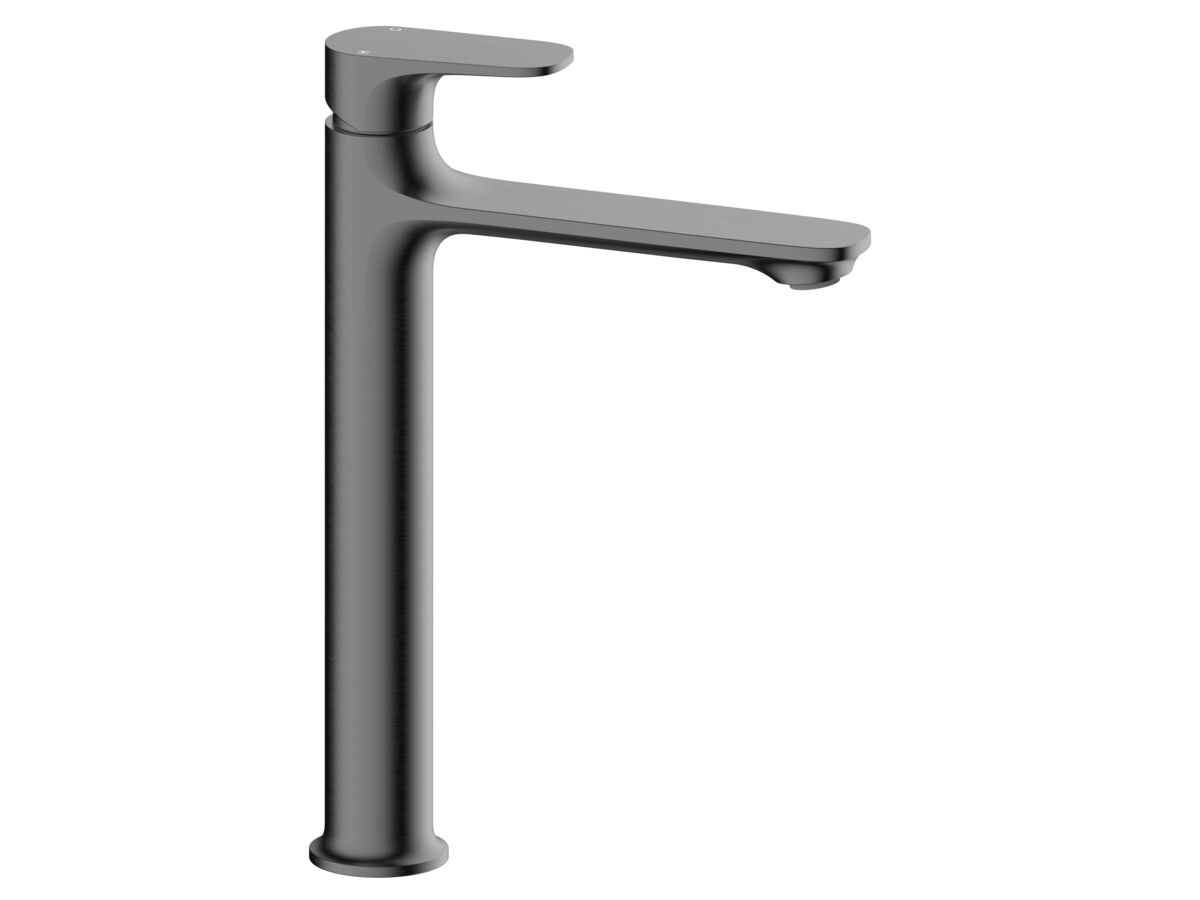 Mizu Silk Extended Basin Mixer Brushed Gunmetal (5 Star) from Reece