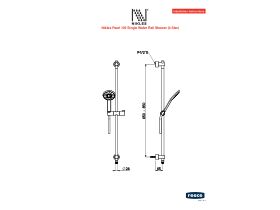Installation Instructions - Nikles Pearl 105 Single Water Rail Shower 4 Star