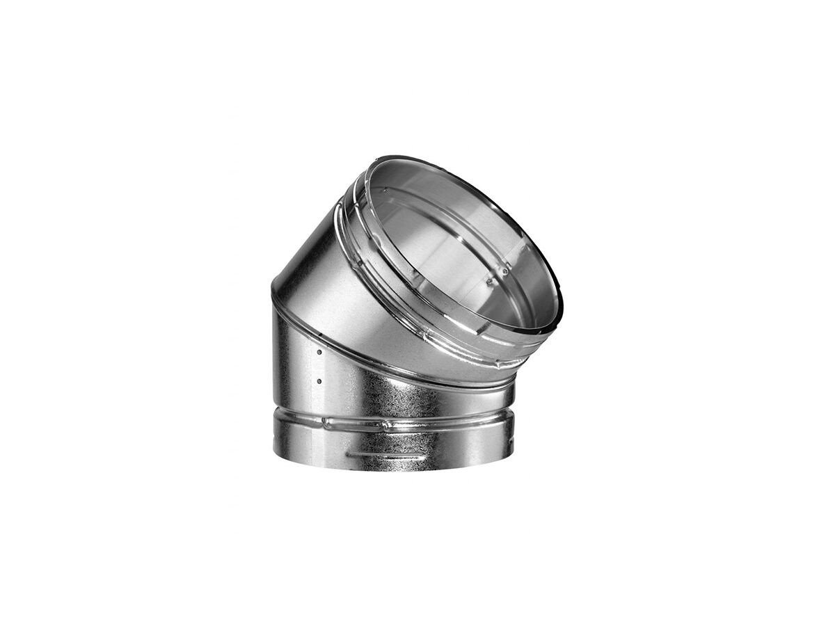 Abey Duravent 45 Degree Adjustable Elbow Round