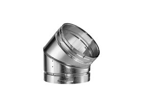 Abey Duravent 45 Degree Adjustable Elbow Round