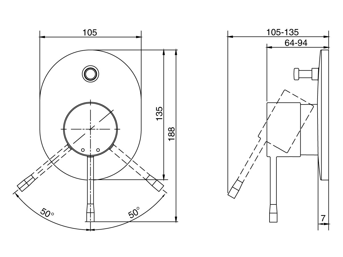 GROHE Essence New Shower / Bath Mixer with Diverter