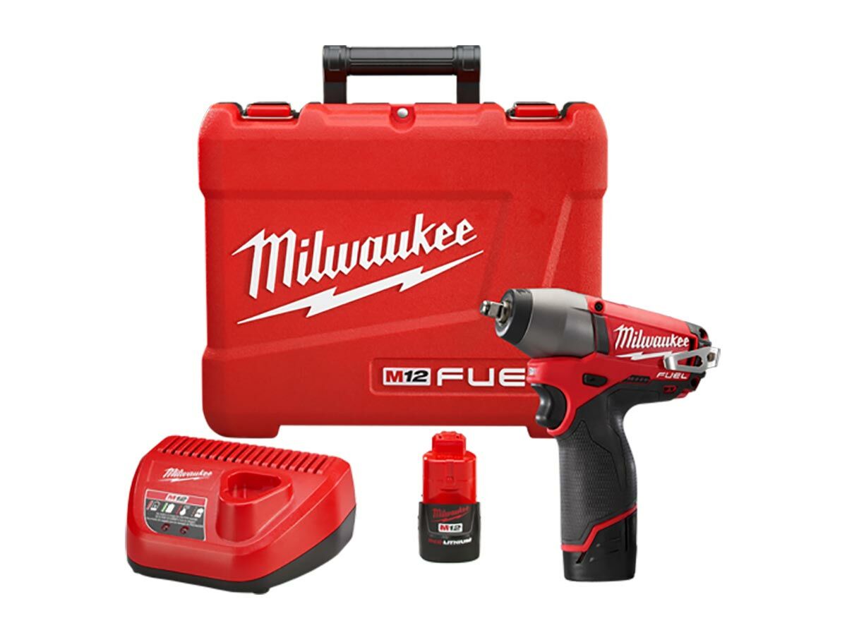 Milwaukee M12 Fuel 3/8" Impact Wrench Kit from Reece