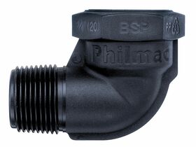 Poly Threaded Male / Female Elbow