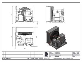 Tecumseh Condensing Unit 2HP R404A MHBP FHT4524ZHR