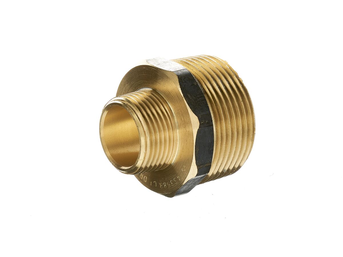 Nipple Hex Reducing Brass 32mm x 20mm