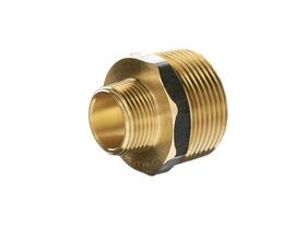 Nipple Hex Reducing Brass 32mm x 20mm
