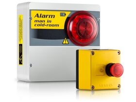Man in Cold Room Alarm Kit