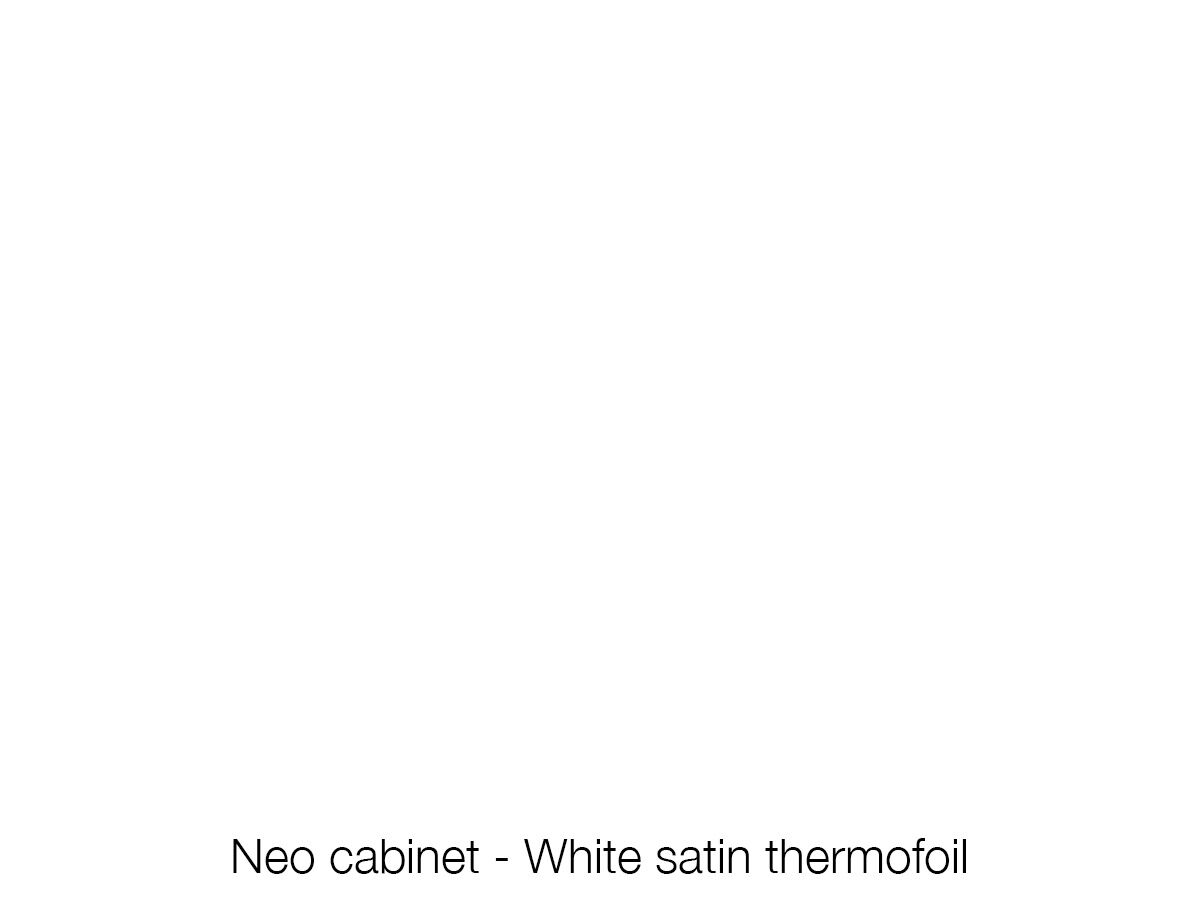 Neo White Satin Thermofoil