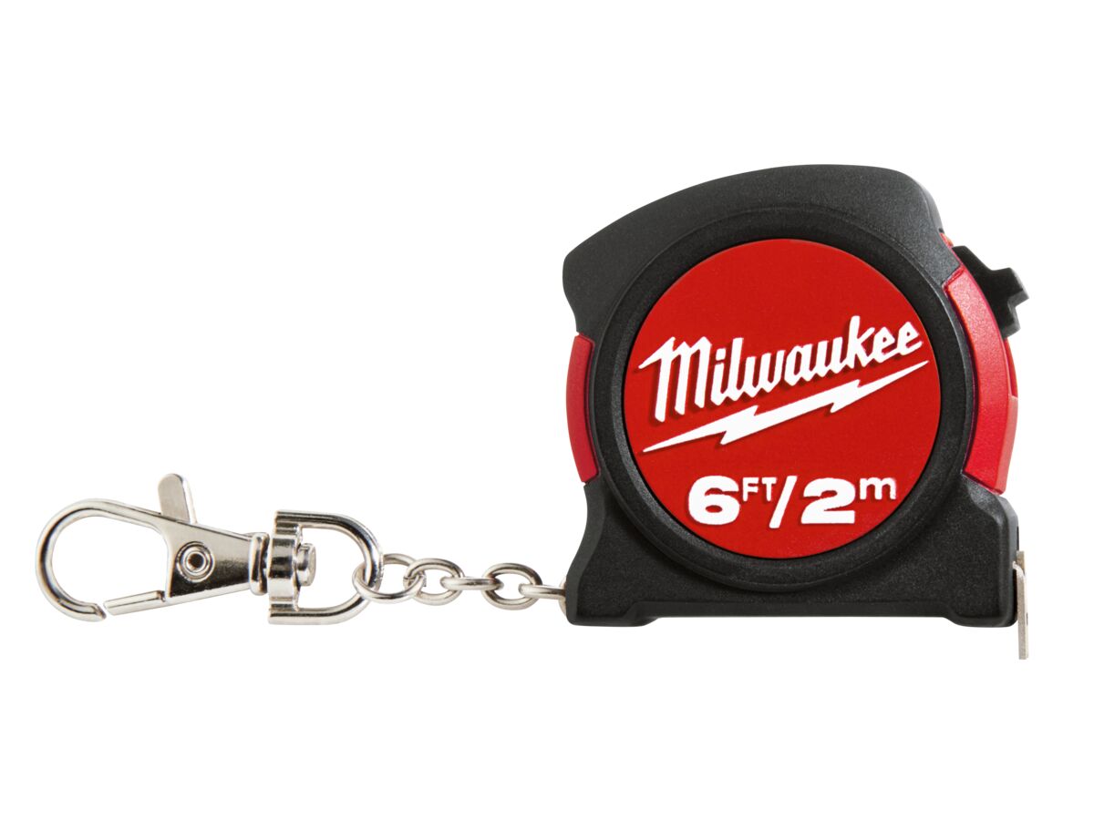 Milwaukee Keychain Tape Measure 2mtr / 6FT