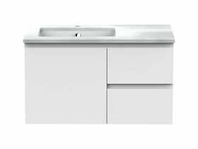 ADP Essence MKII Vanity Unit Wall Hung 1 Door & 2 Draws No Basin 900mm