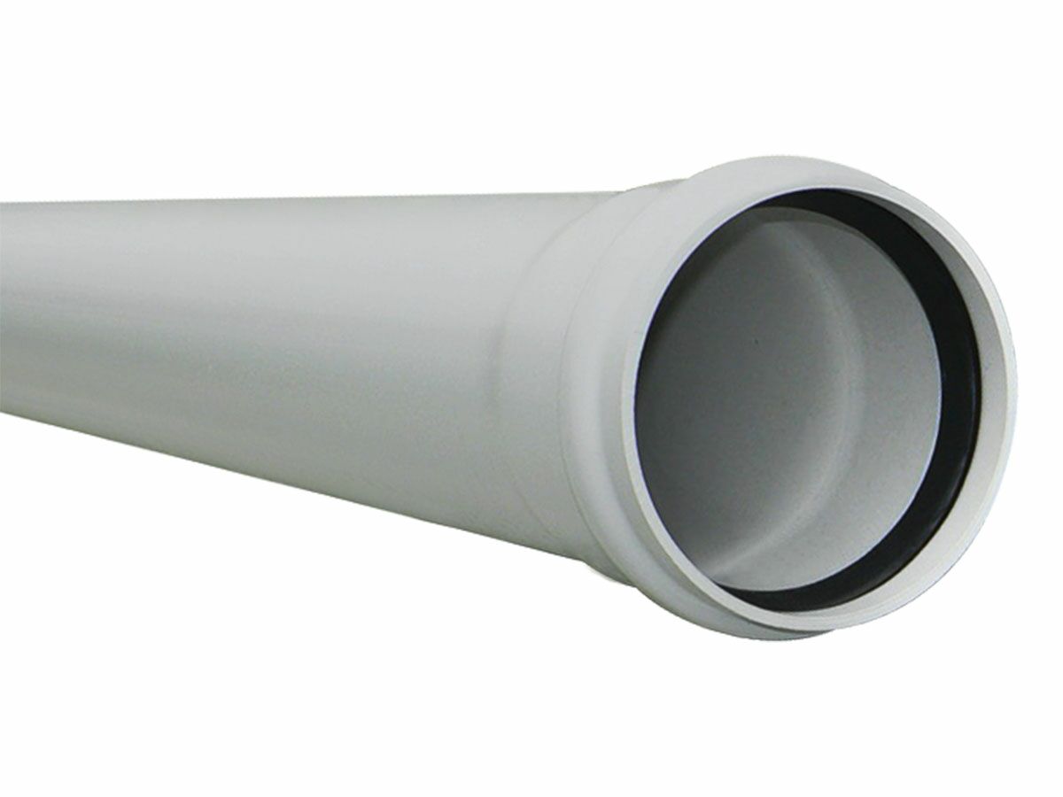 PVC Pressure Pipe PN6 Rubber Ring Joint 100mm x 6mtr from Reece
