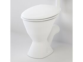 Concorde Care Bottom Inlet P Trap Pan White (4 Star)