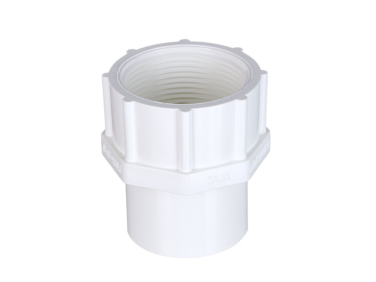 PVC Pressure Faucet Adaptor #3 40P x 40mm Female