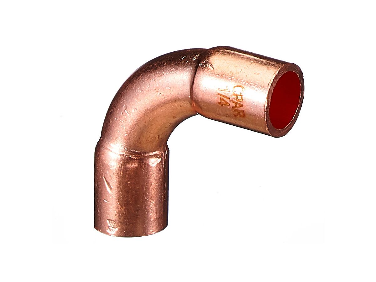 Ardent Copper Elbow 1/4" ID x 90 Degree Packet of 5