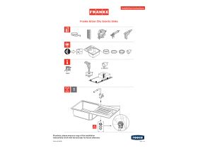 Installation Instructions - Franke Urban City Granite Sinks