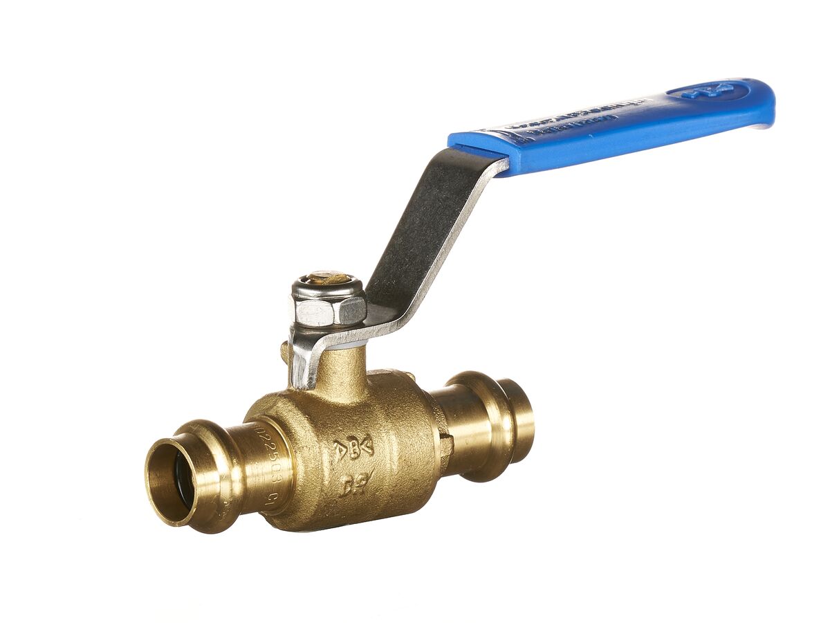 BPress Water Ball Valve w/ Lever Handle 20mm Copper from Reece