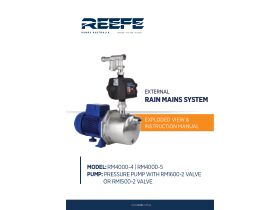 Installation Instructions - RainPro RM4000-4 System with Reefe PRJ55 Pressure Pump