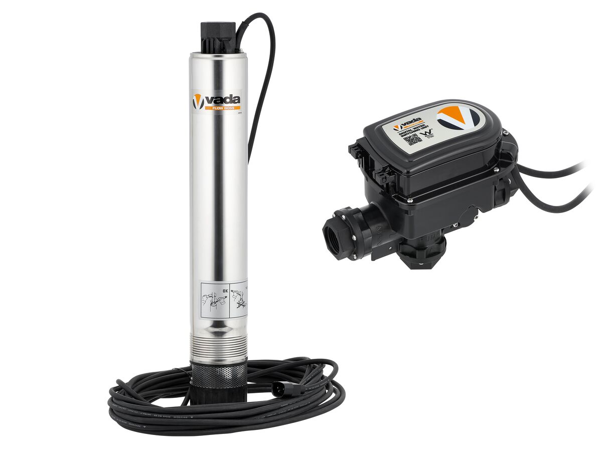 Vada Flow Boss Submersible Pump VFB-S75 with Digitial Switching Unit