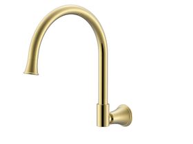 Posh Canterbury Wall Sink Outlet Only Brass Gold (4 Star)