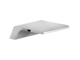 Teknobili Loop Bench Mounted Waterfall Bath Outlet Chrome