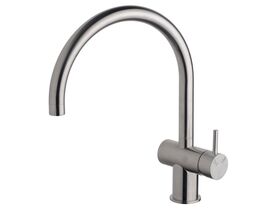 Scala Sink Mixer Large Curved Spout Right Hand 316 Stainless Steel (4 Star)