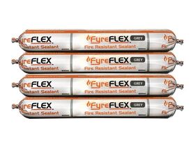 FyreFLEX Arylic Intumescent Fire Sealant - 600ml Sausage - Grey