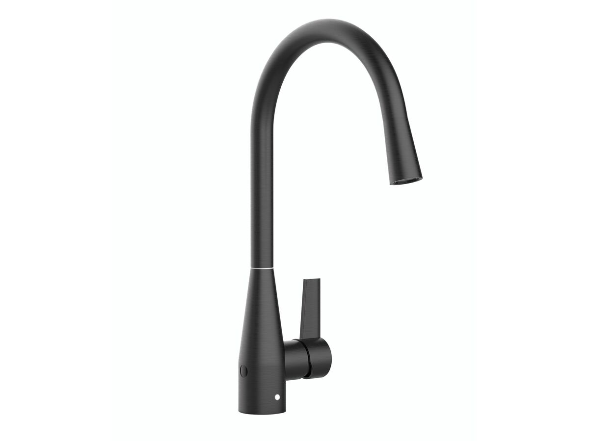 Memo Sia Sensor Gooseneck Sink Mixer Tap Dual Functions Right Hand