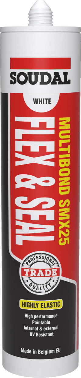 Soudal Multibond SMX25 Flex & Seal White 290ml from Reece