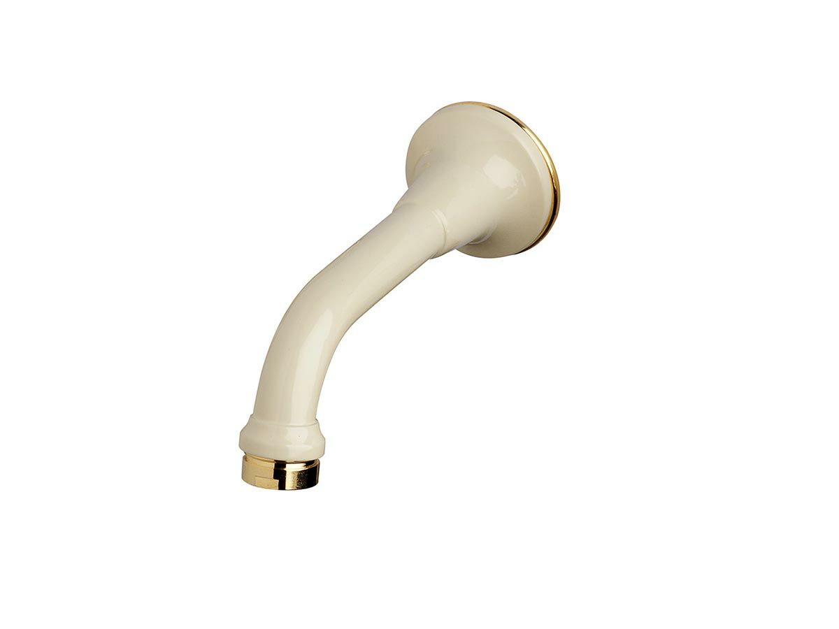Posh Bristol Bath Outlet Ivory / Gold from Reece